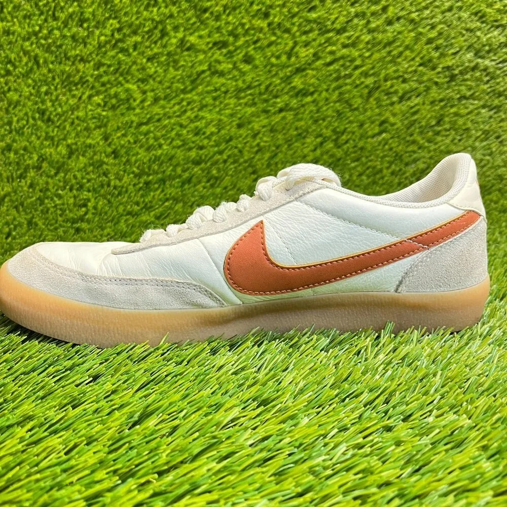 Nike Killshot 2 Mens Size 8 Cream‎ Sail Orange Athletic Leather Shoes Sneakers